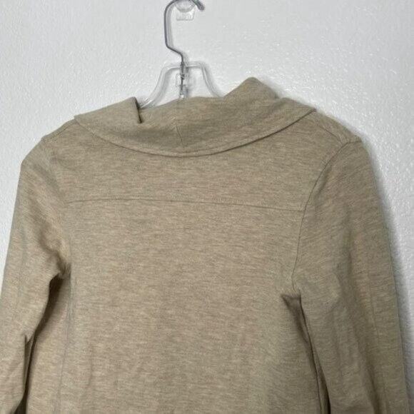 Kensie Womens Cardigan Size XS Light Brown Unlined Casual Long Sleeve Collared - Picture 15 of 15